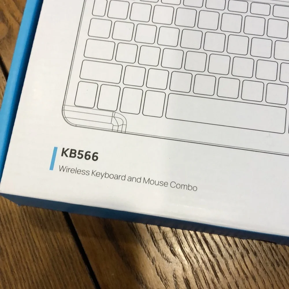 🟣 Wireless keyboard and mouse